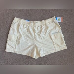Columbia Light Yellow Omni-Shield Shorts